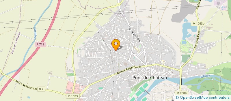 localisation de l'entreprise VIEMARSI  PONT-DU-CHATEAU