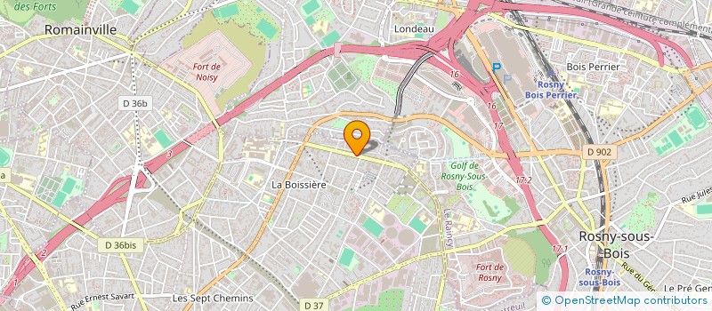 localisation de l'entreprise VIENNA à MONTREUIL