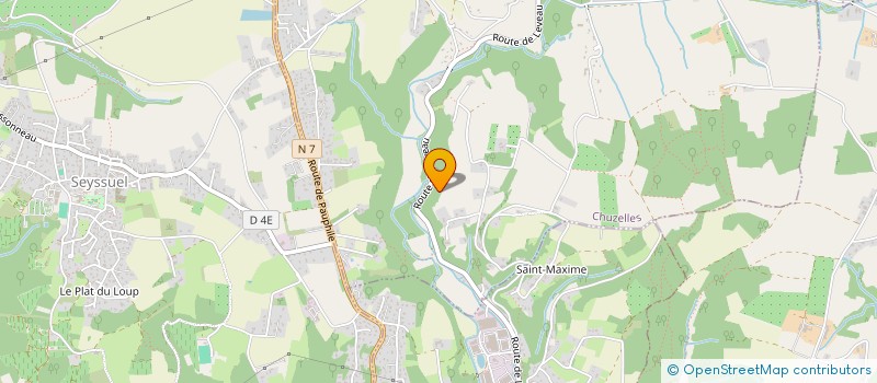 localisation de l'entreprise VIENNATRANS SARL  VIENNE