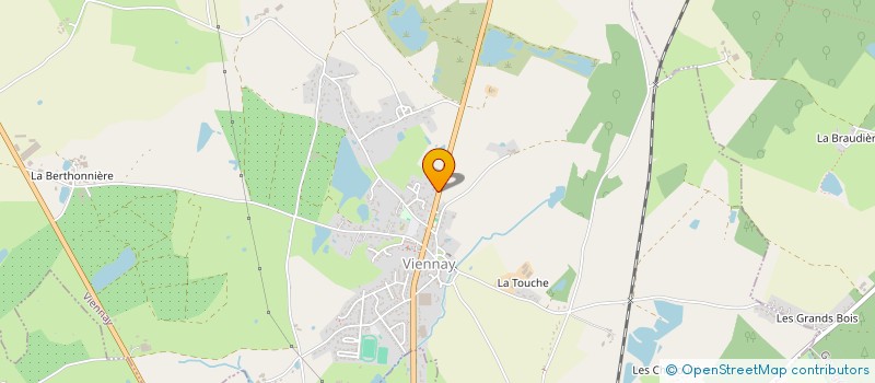 localisation de l'entreprise VIENNAY SERVICES AUTOMOBILES IMMO  VIENNAY