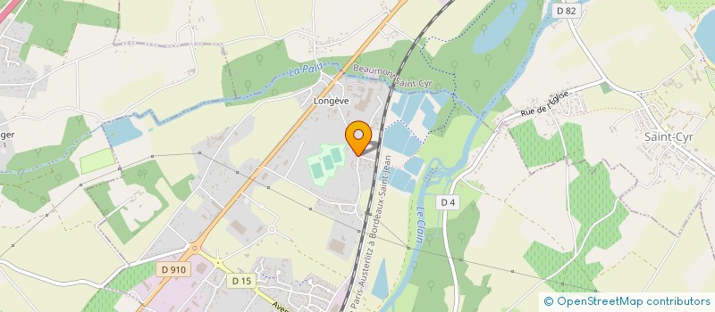 localisation de l'entreprise VIENNE BOIS à DISSAY