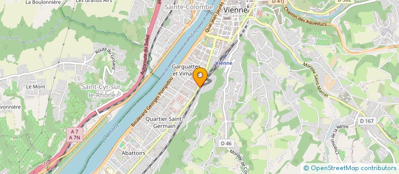 localisation de l'entreprise VIENNE CONFORT MEDICAL à VIENNE