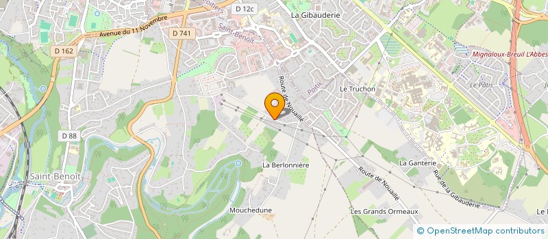 localisation de l'entreprise VIENNE DETECTION SERVICE à SAINT-BENOIT