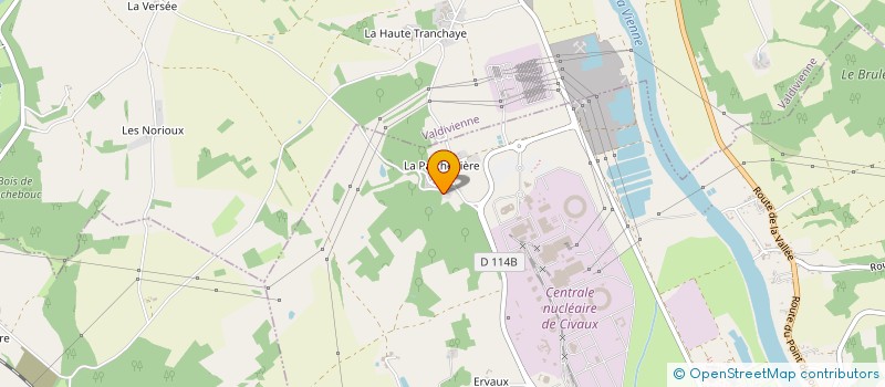 localisation de l'entreprise VIENNE HORIZON  CIVAUX