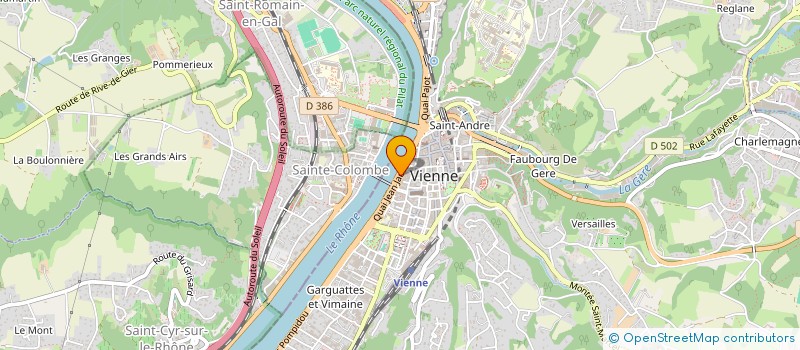 localisation de l'entreprise VIENNE IMPRIM  VIENNE