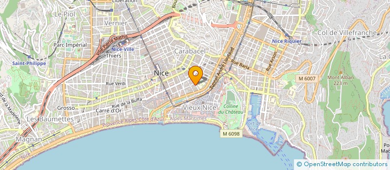 localisation de l'entreprise VIENNE INVESTISSEMENTS ET PROJETS à NICE