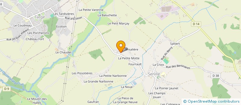 localisation de l'entreprise VIENNE MAREE à CHATELLERAULT
