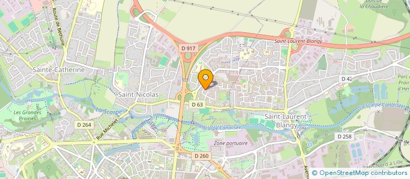 localisation de l'entreprise VIENNE O.F.E  SAINT-NICOLAS