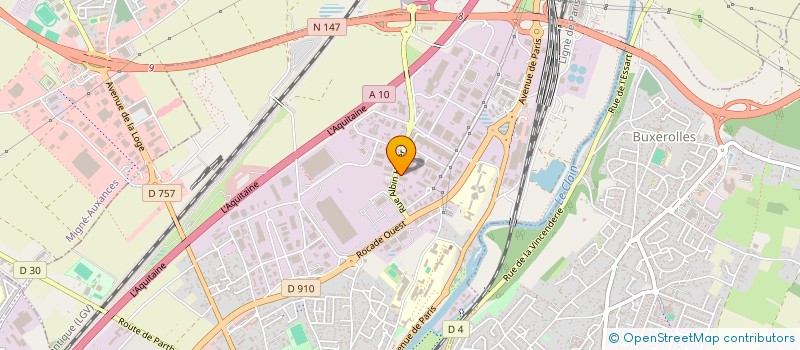 localisation de l'entreprise VIENNE PARTENAIRE BUREAUTIQUE à POITIERS