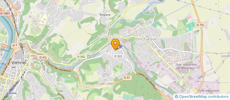 localisation de l'entreprise VIENNEDIS à VIENNE