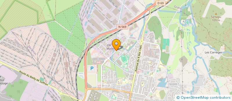 localisation de l'entreprise VIENNISUD à MIRAMAS