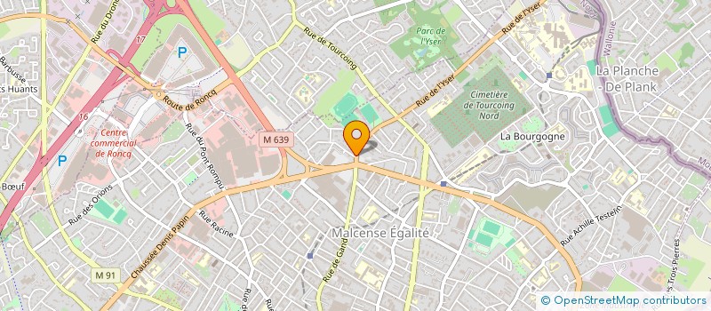 localisation de l'entreprise VIENNOISERIE DU STADE à TOURCOING