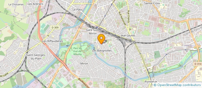 localisation de l'entreprise VIENNOISERIE MANCELLE à LE MANS