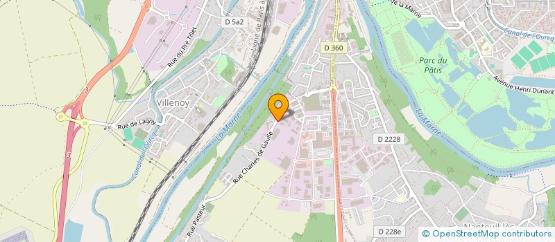 localisation de l'entreprise VIENNOISERIE MILCAMPS  MAREUIL-LES-MEAUX