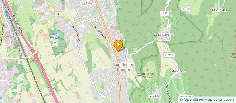 localisation de l'entreprise VIENNOISERIE SAVOYARDE à SAINT-JEOIRE-PRIEURE