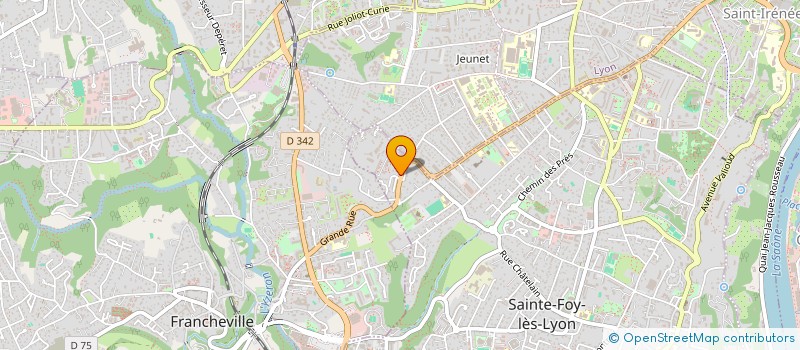 localisation de l'entreprise VIENOT DE VAUBLANC NICOLAS ET HEREUS ANNE-LAURE  SAINTE-FOY-LES-LYON