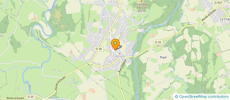 localisation de l'entreprise VIENS DANSER  MIREPEIX