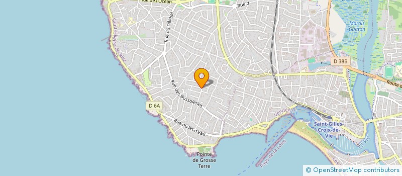 localisation de l'entreprise VIENS ET CROIX  SAINT-HILAIRE-DE-RIEZ