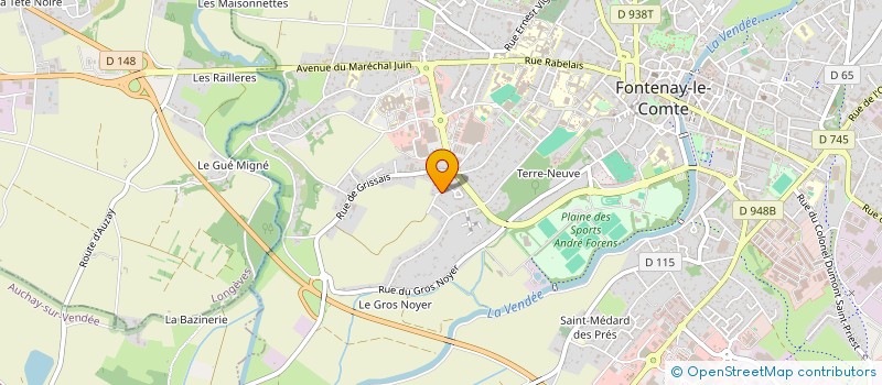 localisation de l'entreprise VIER ET MITE  L'ORBRIE