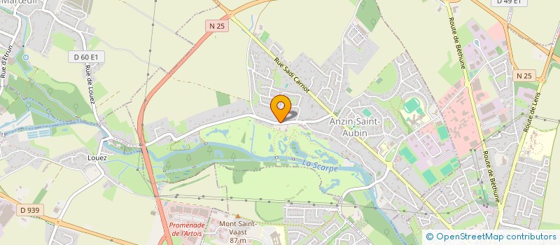 localisation de l'entreprise VIERA  ANZIN-SAINT-AUBIN