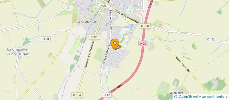 localisation de l'entreprise VIERZON VILLAGE IMMOBILIER à VATAN