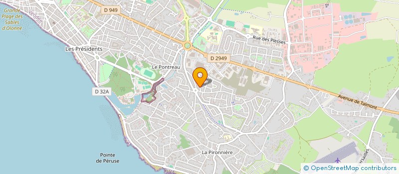 localisation de l'entreprise VIES DE DINGOS à LES SABLES-D'OLONNE