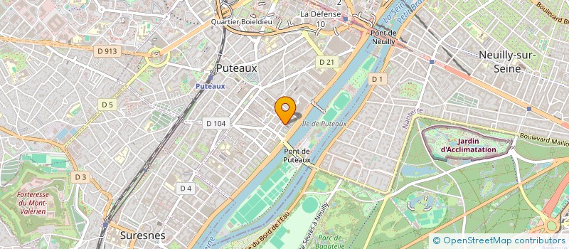 localisation de l'entreprise VIESCA  PUTEAUX