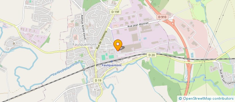 localisation de l'entreprise VIESSMANN FRANCE à FAULQUEMONT