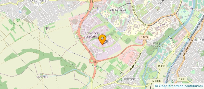 localisation de l'entreprise VIESSMANN INDUSTRIE FRANCE  BRUNSTATT-DIDENHEIM