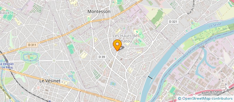 localisation de l'entreprise VIET CONNECT  CHATOU