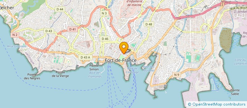 localisation de l'entreprise VIET CONNECTION à FORT-DE-FRANCE