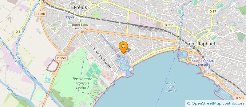 localisation de l'entreprise VIET D'AZUR à FREJUS