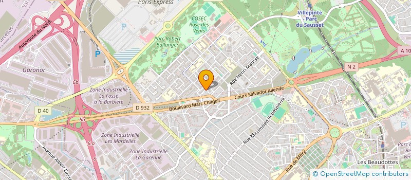 localisation de l'entreprise VIET FOOD à AULNAY-SOUS-BOIS