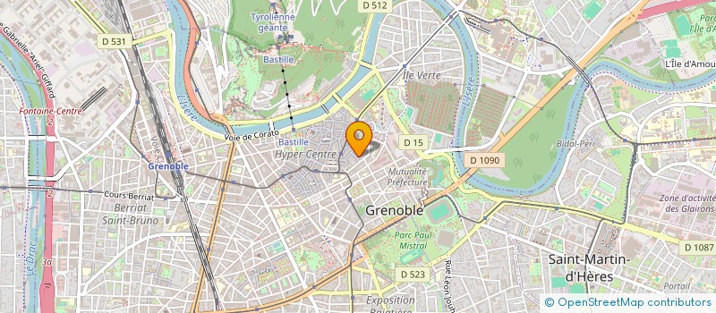 localisation de l'entreprise VIET'HOUSE38  GRENOBLE