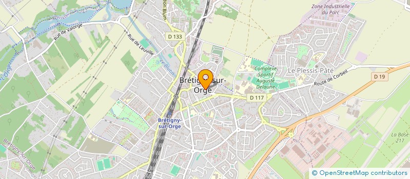 localisation de l'entreprise VIET LAN BEAUTE à BRETIGNY-SUR-ORGE