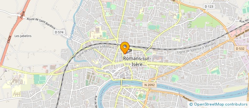 localisation de l'entreprise VIET VO DAO  ROMANS-SUR-ISERE