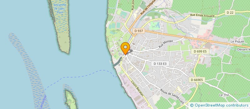 localisation de l'entreprise VIET VO DAO BLAYAIS à BLAYE