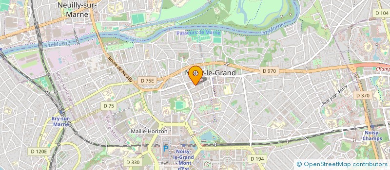 localisation de l'entreprise VIET VO DAO CLUB DE NOISY LE GRAND  NOISY-LE-GRAND