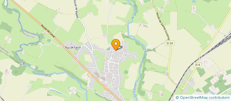 localisation de l'entreprise VIET VO DAO SABLE  SABLE-SUR-SARTHE