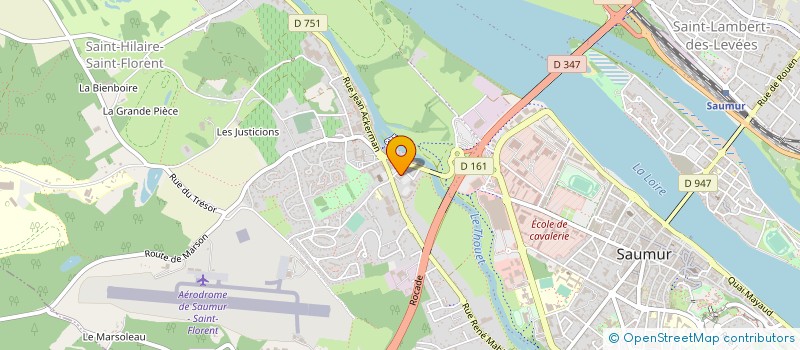 localisation de l'entreprise VIET VO DAO SON HAI SAUMUR  SAUMUR