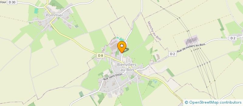 localisation de l'entreprise VIET VO DAO TRUONG BACH LONG VERTES VALLEES  BIENVILLERS-AU-BOIS