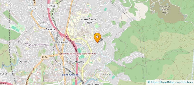 localisation de l'entreprise VIET VU DAO SPORT ARTS MARTIAUX à MARSEILLE