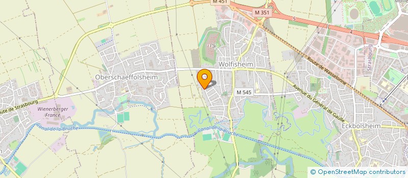 localisation de l'entreprise VIETCACAO  WOLFISHEIM