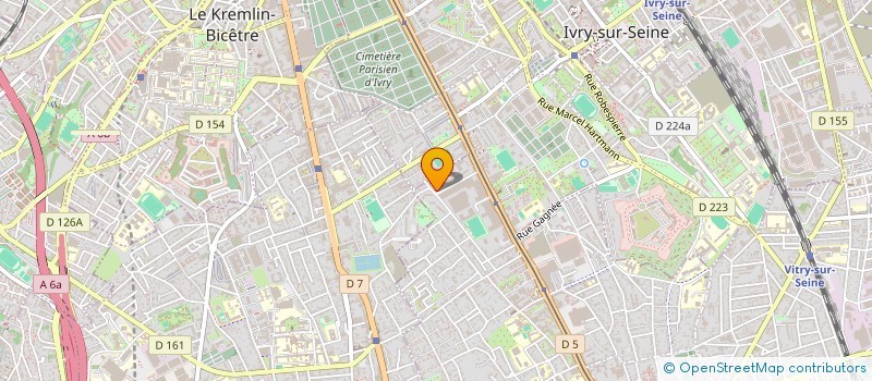 localisation de l'entreprise VIETDECOR  VITRY-SUR-SEINE