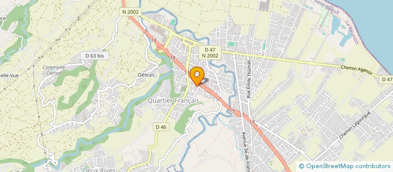 localisation de l'entreprise VIETECH SO  SAINTE-SUZANNE