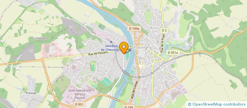 localisation de l'entreprise VIETINNOVATION à CHAUVIGNY