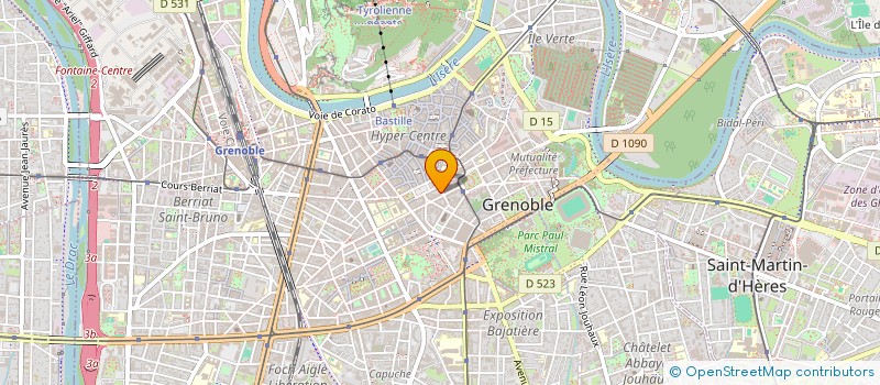 localisation de l'entreprise VIETNGO ETOILE à GRENOBLE