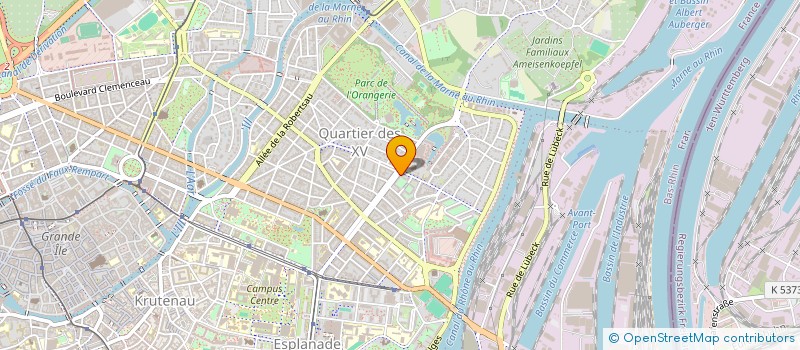localisation de l'entreprise VIETTHENTIC à STRASBOURG