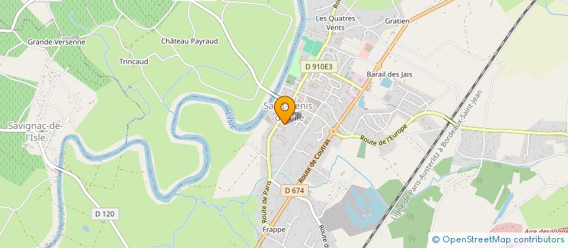 localisation de l'entreprise VIEUILLE ET MICOULAS à SAINT-DENIS-DE-PILE