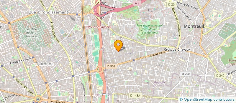 localisation de l'entreprise VIEUX-BASS à BAGNOLET